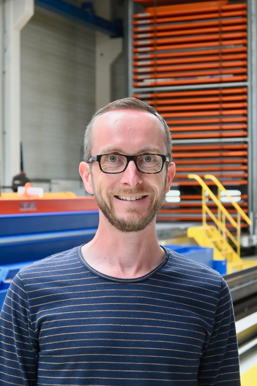 Dominique Leeman is verantwoordelijk voor de engineering bij Hoisting Equipment NV