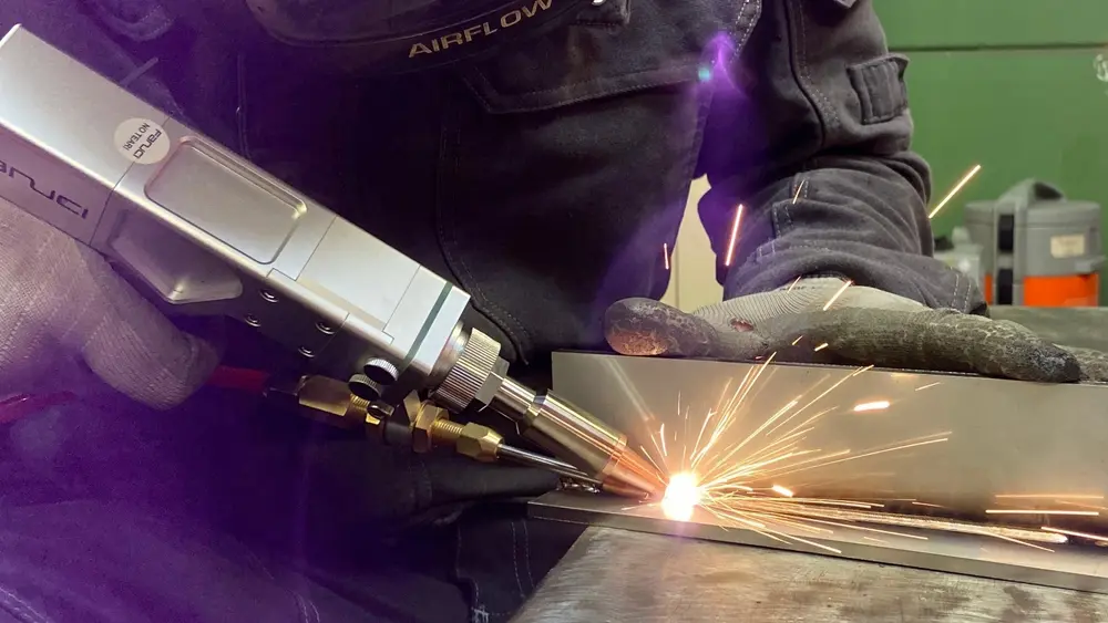 Handbediend laserlassen vereist bijna geen lastechnische handvaardigheid