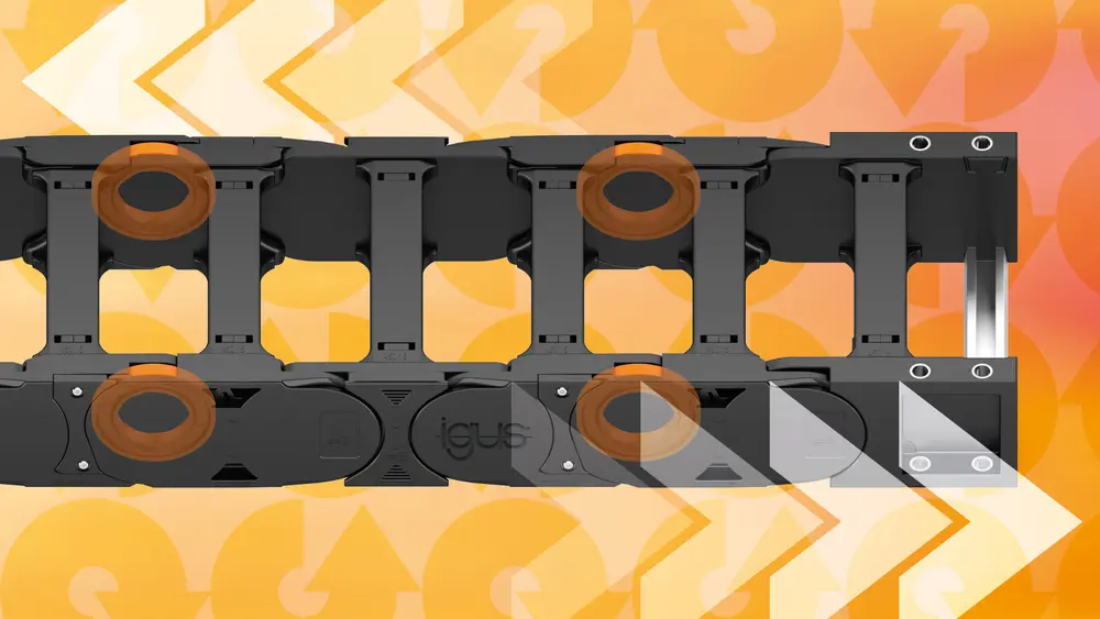 Verminder aandrijfenergie en dus kosten met de E4.1R rol-kabelrupsen