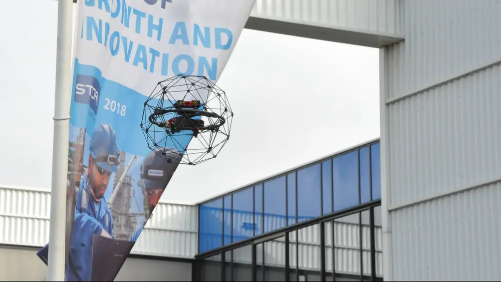 Standaard zet Stork de boldrone met camera in. Voor specifieke doeleinden – bijvoorbeeld warmtemetingen – huurt het bedrijf een speciale drone van derden.