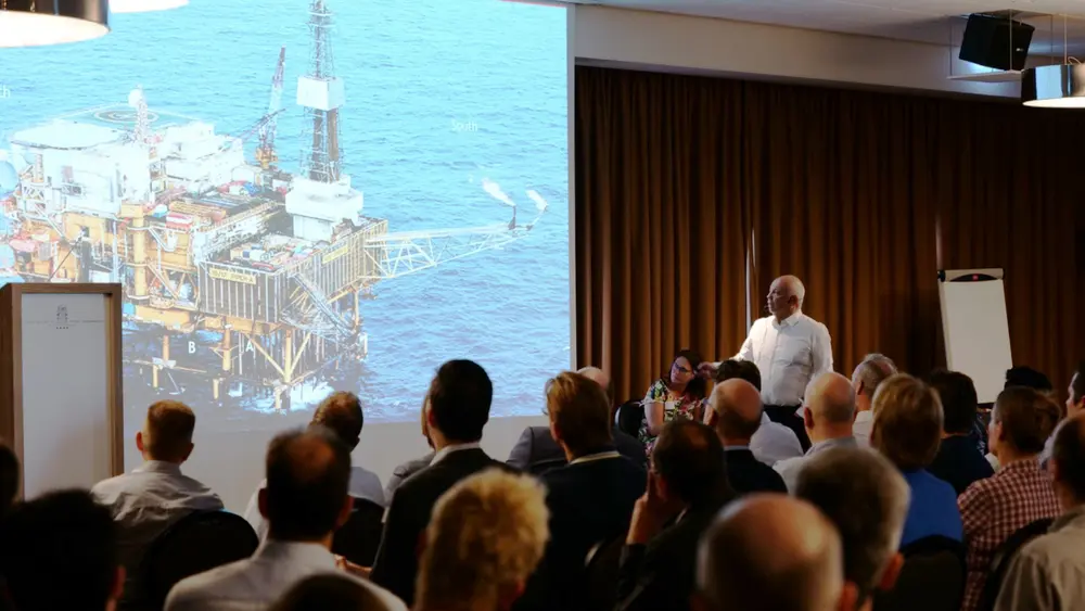 Joe Maenen Piper Alpha in 1988