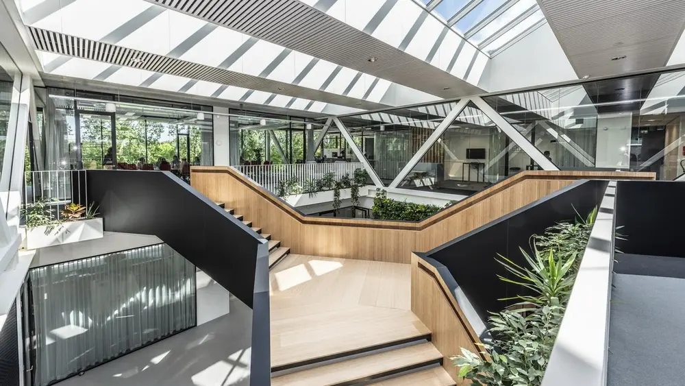 Besix kantoor digitaal tijdperk