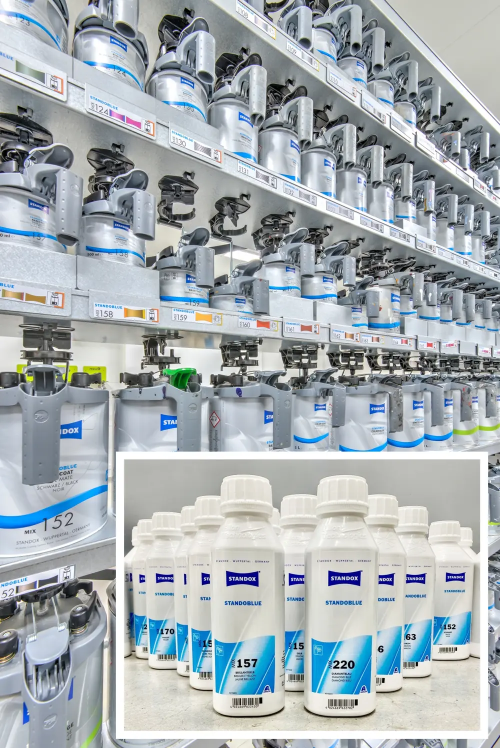 verflabo flessen blikken