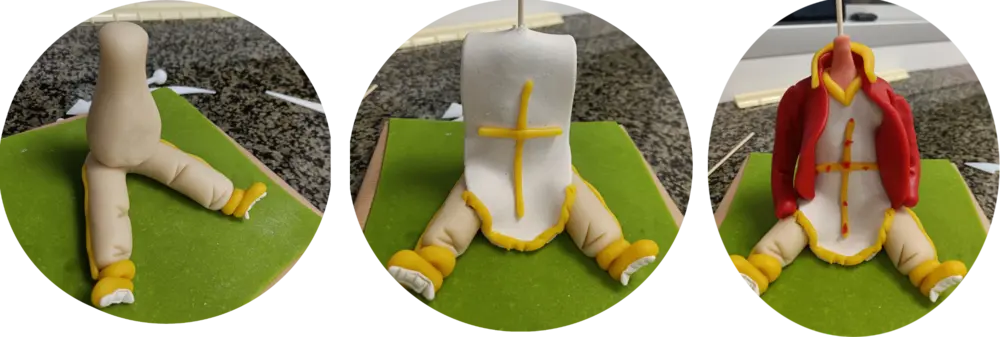 sinterklaas lichaam, mantel mijter