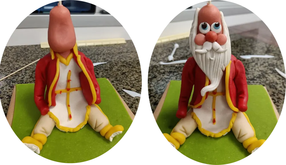 sinterklaas tip marsepein ogen