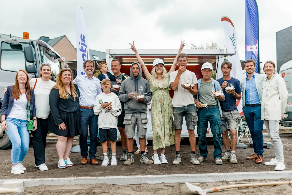 Als extraatje organiseerden Liantis en Bouwunie in samenwerking met TOPradio de wedstrijd ‘De plezantste werf van ’t land!’