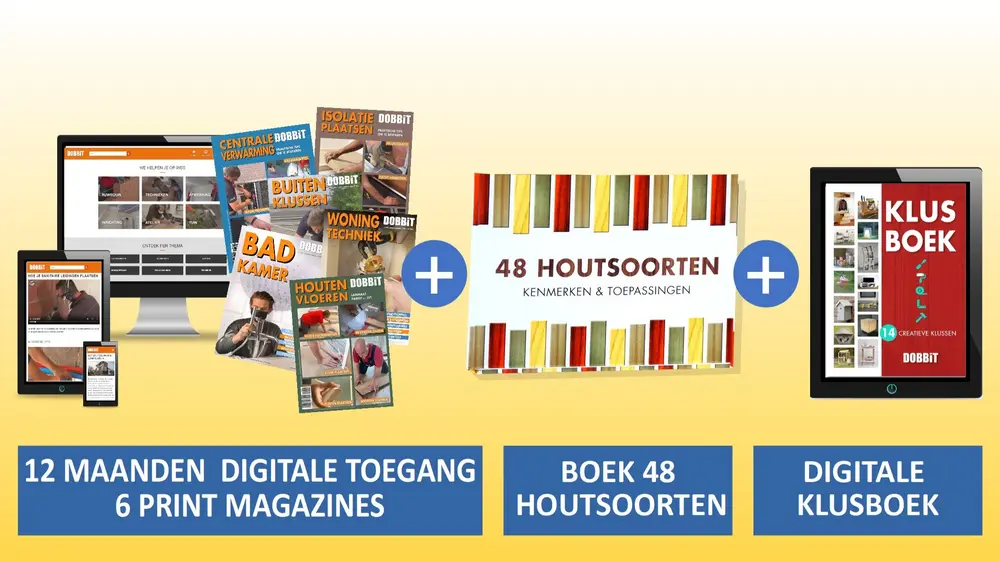 Boek + digitaal klusboek