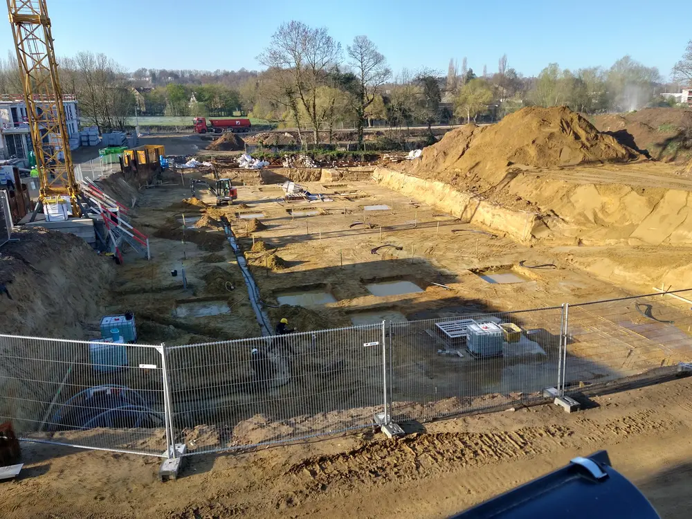 Nieuwe verkaveling Diest