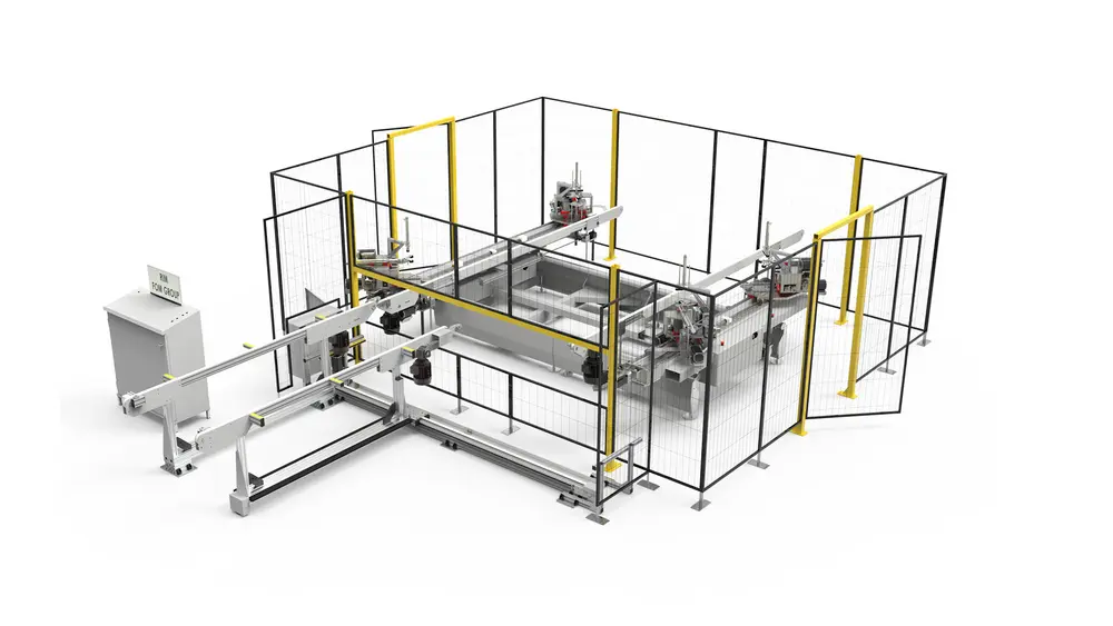 4-kopsmachine met cnc