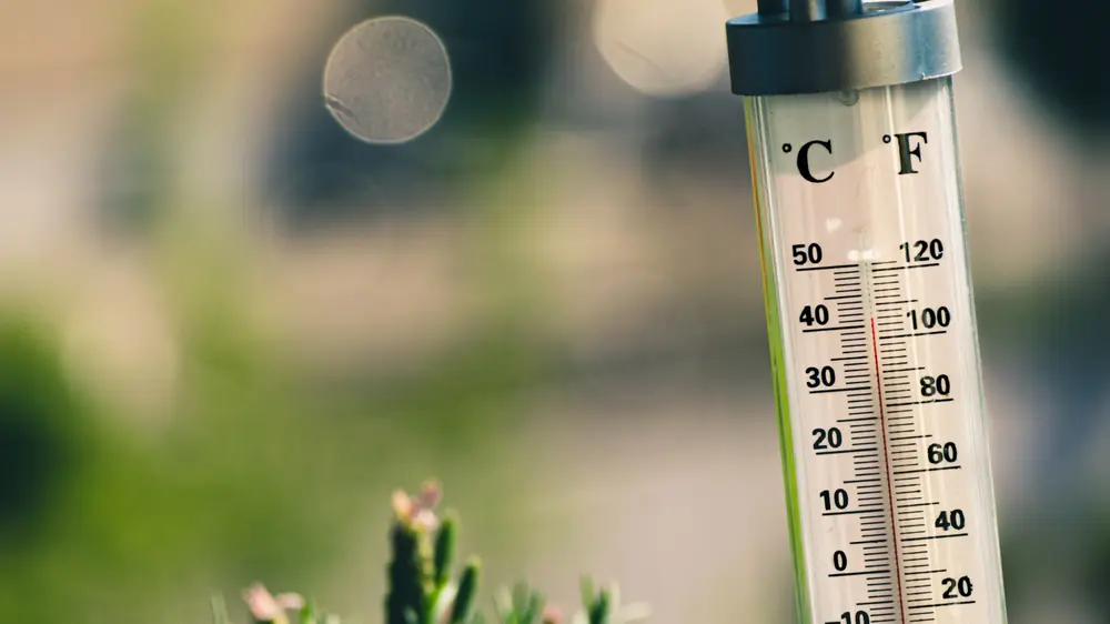 thermometer hitte zomer