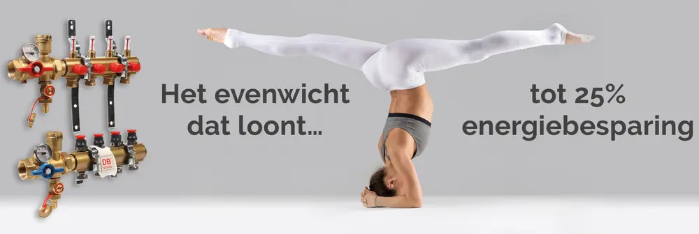 Dynamische debietsregeling voor vloersystemen