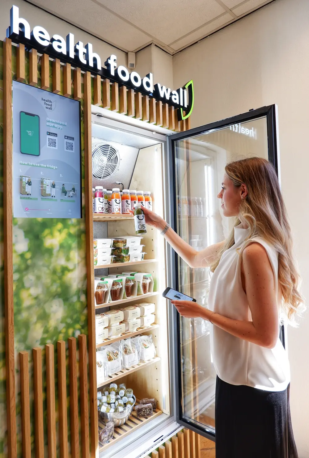 Healt Food Wall slimme koelkast