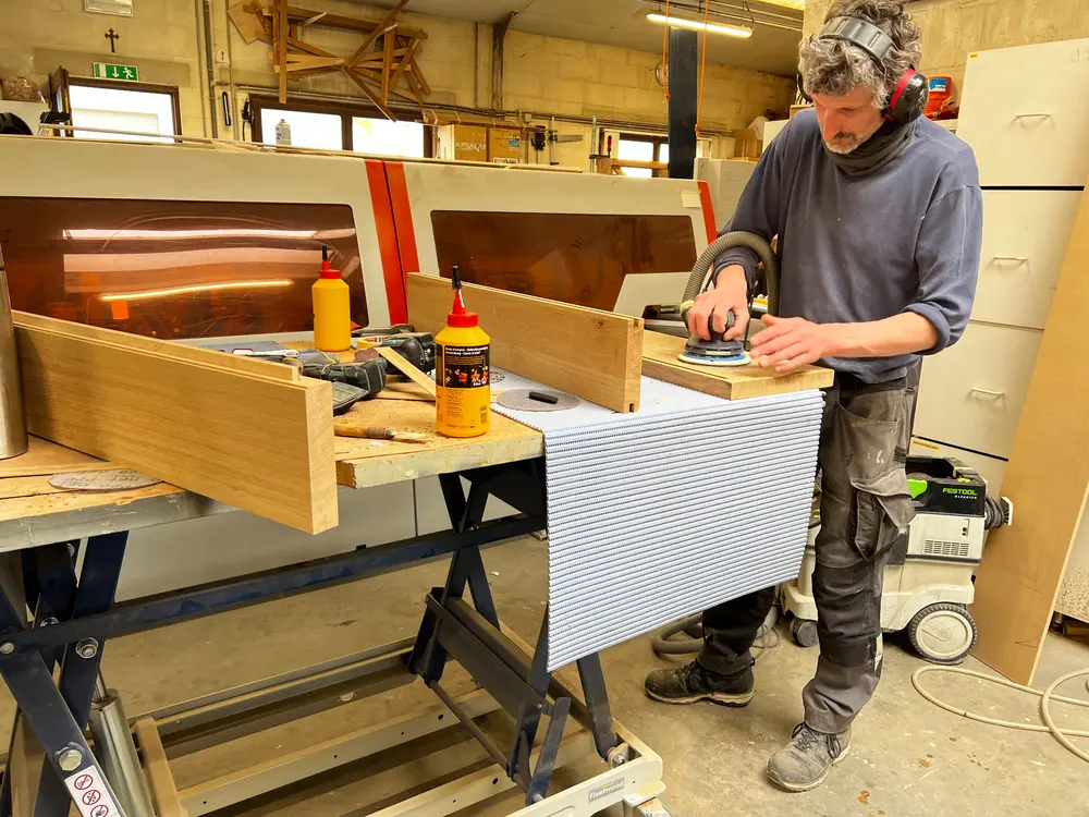 Ergonomische werkbank