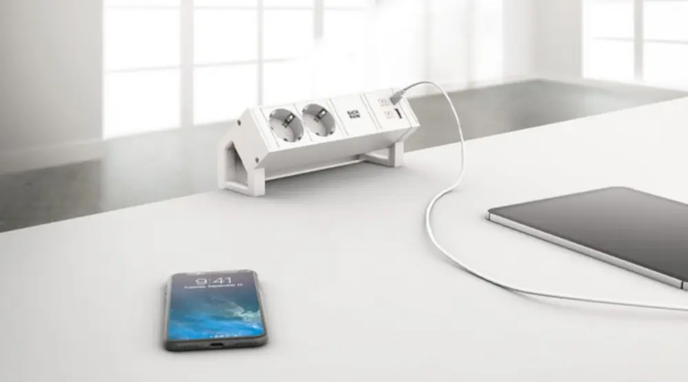 Eén van de specialiteiten van het bedrijf: office connection