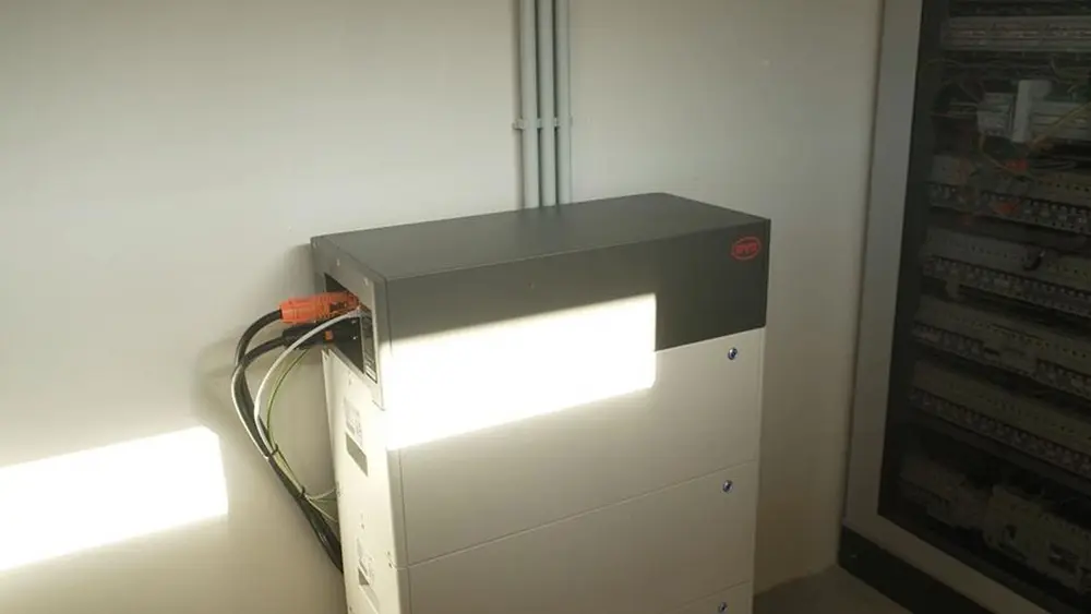 thuisbatterij geplaatst