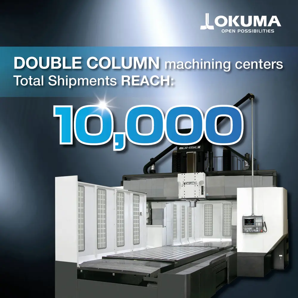 Okuma double column machining centers
