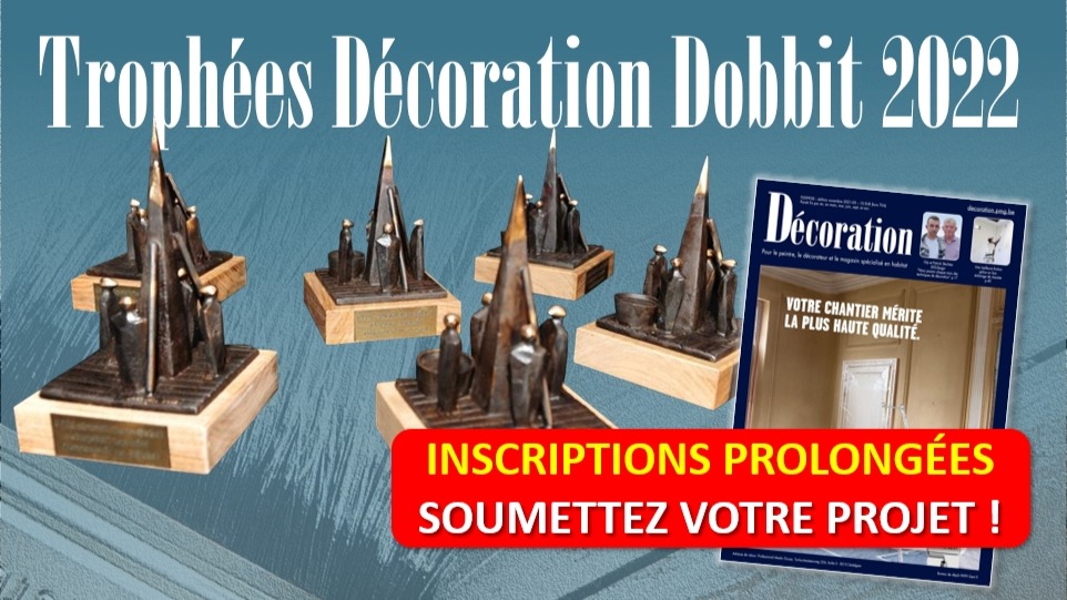PROLONGATION DES INSCRIPTIONS TROPHÉES DÉCORATION 2022