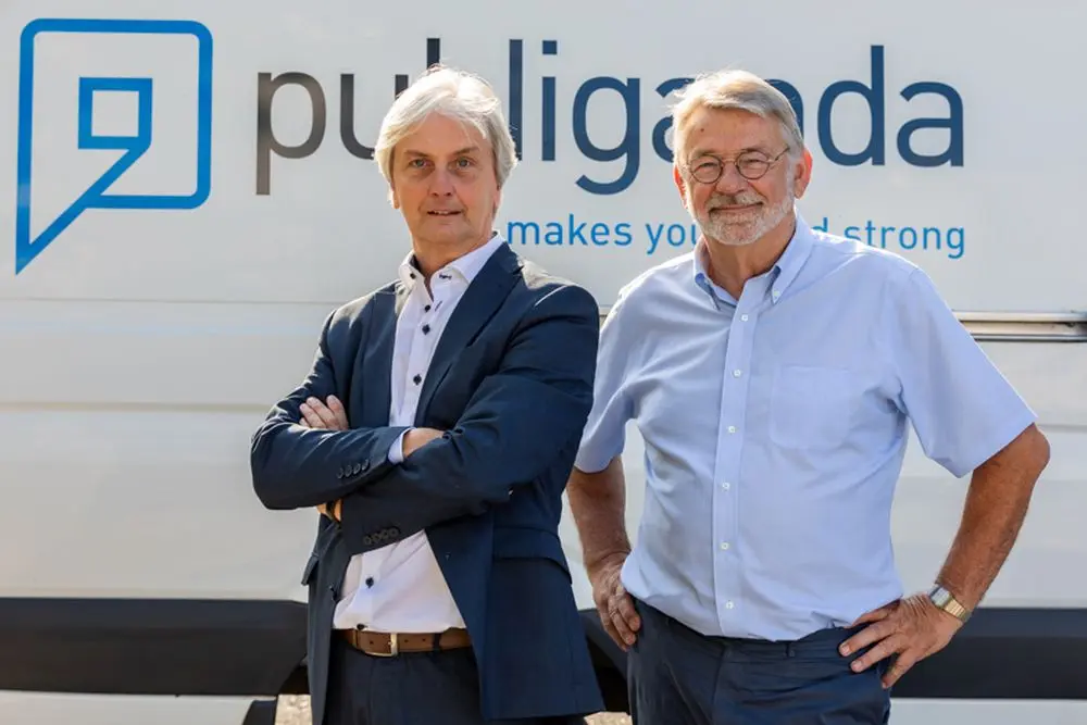 Geert Maes en Koen Bogaert van Publiganda