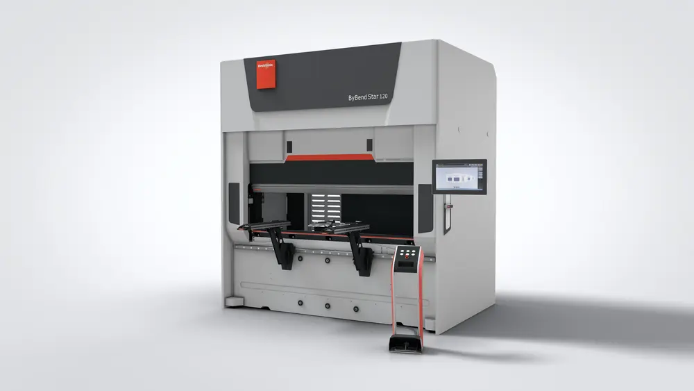 De nieuwe ByBend Star 120 is een compacte oplossing voor buigtoepassingen die te groot zijn voor een 'kleine' machine en te klein voor een 'grote' machine, en rolt daarbij hoge ogen op het vlak van processnelheid, precisie en energie-efficiëntie
