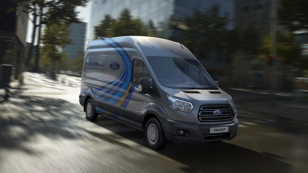 De bestelwagens van Mobile Service kunnen 70 procent van de onderhouds- en herstellingswerken uitvoeren (ook aan voertuigen van andere merken)