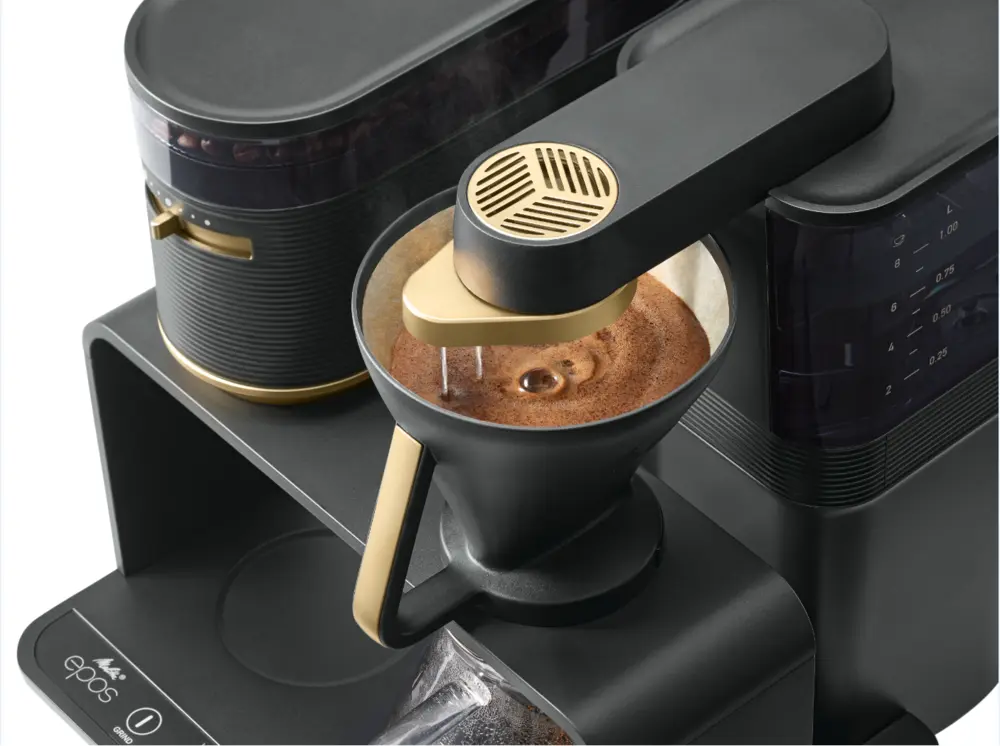 Melitta koffie draaiende waterloop