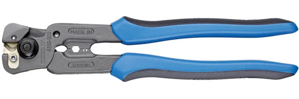 De optimale geometrie bij de GEDORE staaldraadsnijtang 8320 verlaagt de benodigde snijkracht aanzienlijk