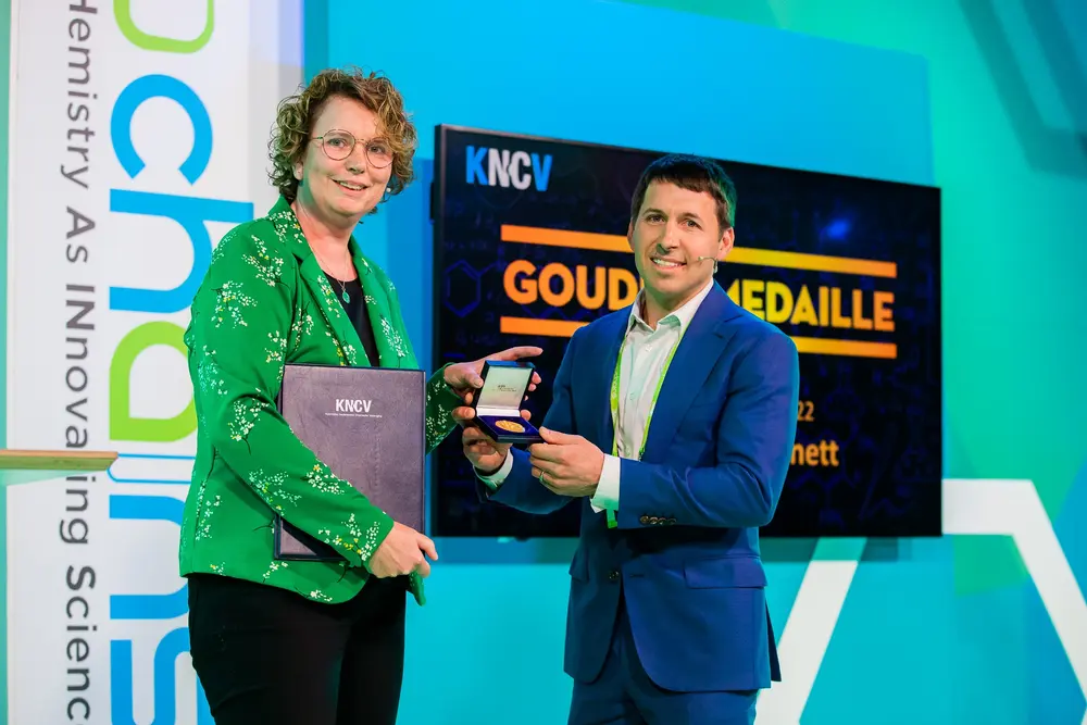 Erik Garnett wint KNCV Gouden Medaille 2022 (foto Tom Doms)