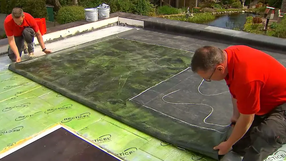 Easyroof EPDM verlijmen