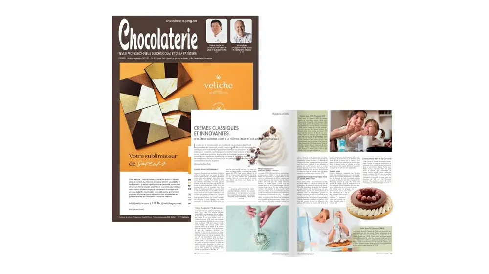 Cover + open magazine FR