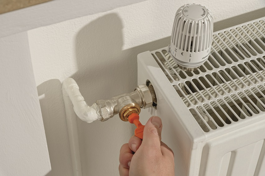 Debietaanpassing verwarming