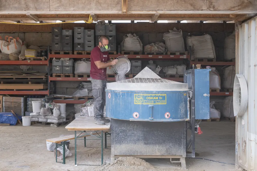 ontwikkeling waste brick