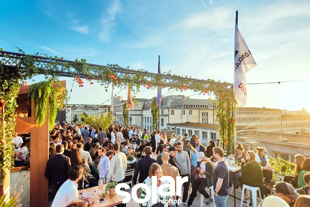 solar rooftop bar