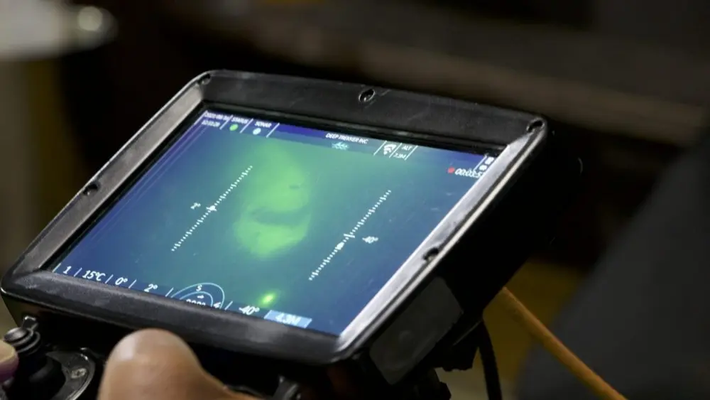 Drone display meetwaarden sensoren instrumenten