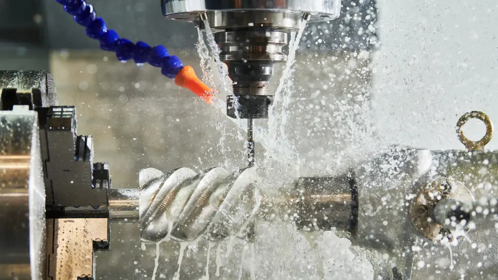 Verspanen met koelolie