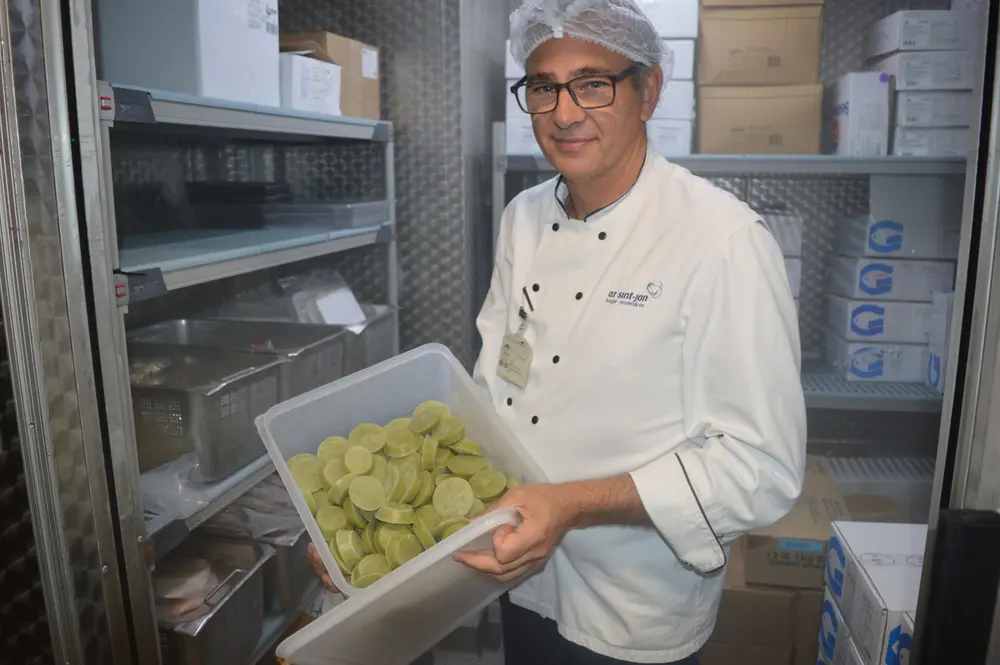 geportioneerde, ingevroren sauzen