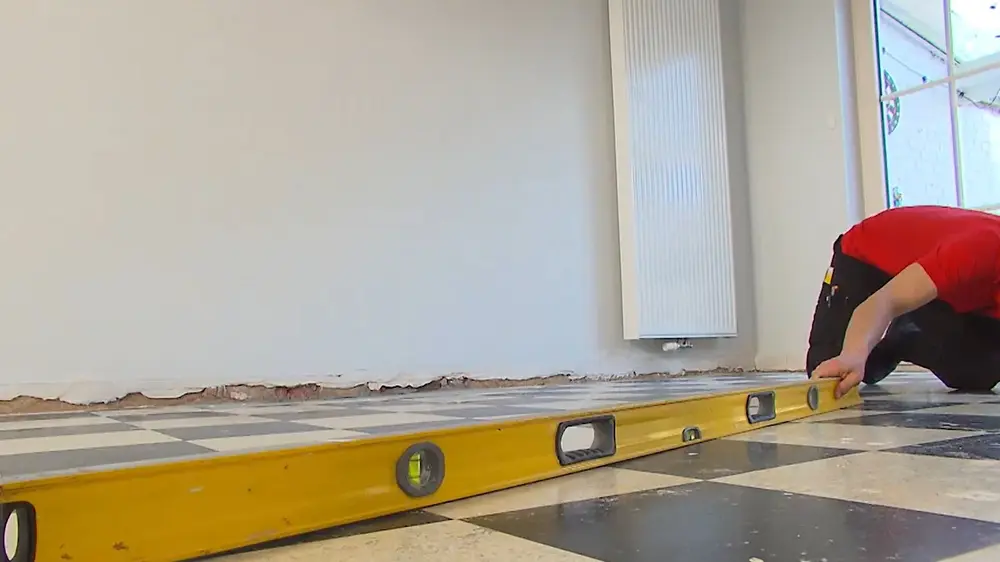 meten parket voorbereiding