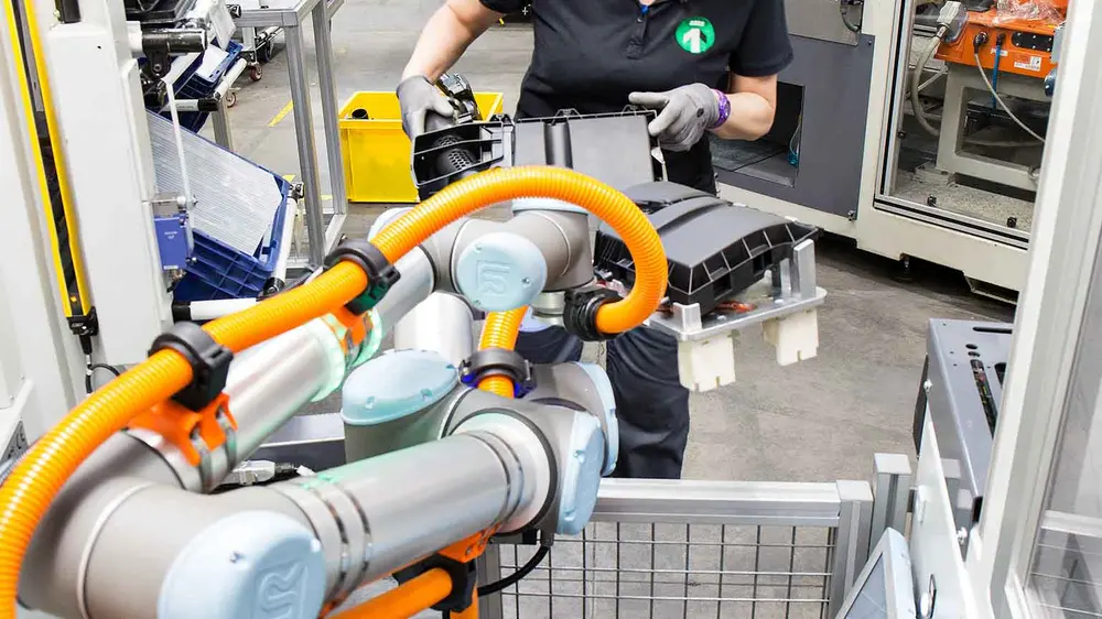 Cobot verplaatsen