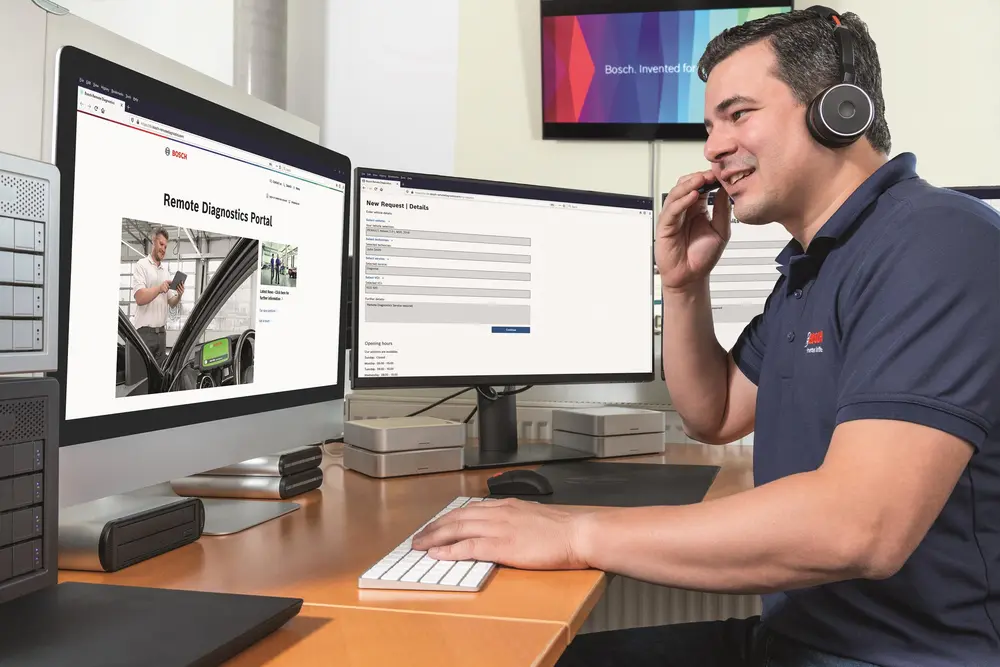 Bosch remote diagnostics tools