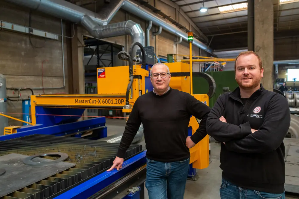 Na tevredenheid over de eerste plasmasnijder koos Forrim opnieuw voor Wouters Cutting & Welding