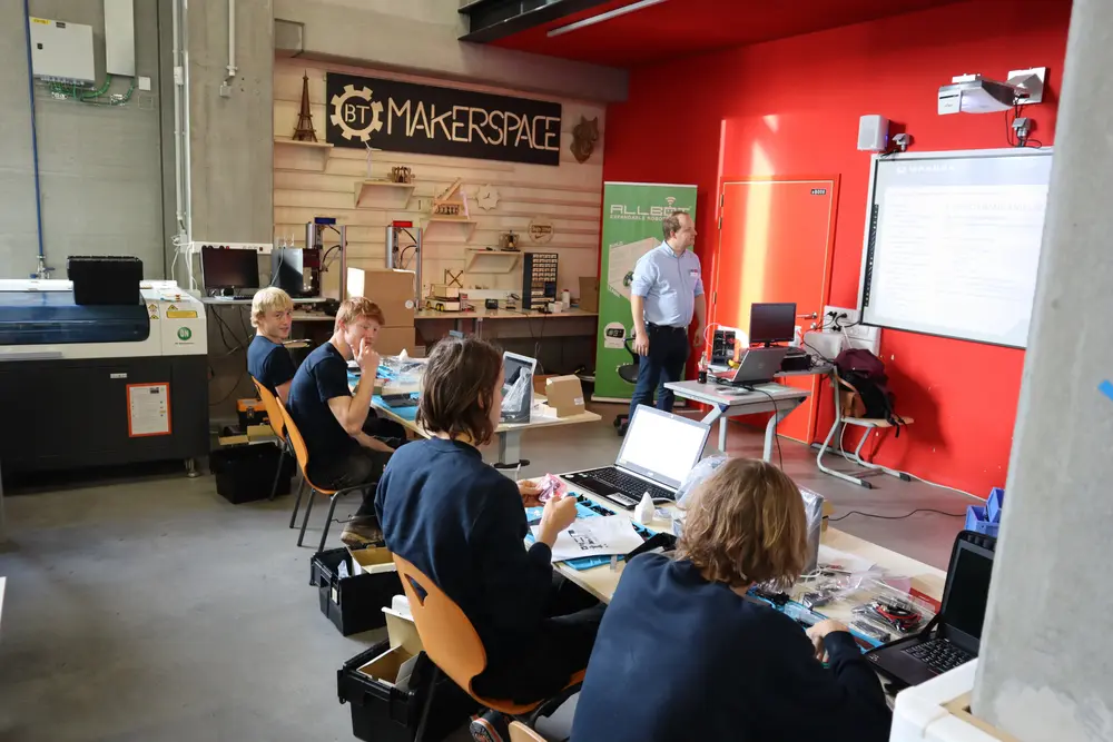 Leerlingen kregen les over 3d-printers