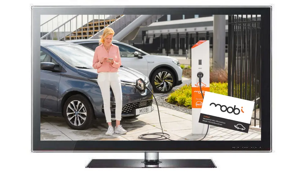 Moobi ondersteunt Moobi-centers met narrowcasting