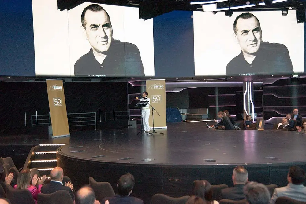 Mr Bruno Menini a commencé l'histoire de SIME