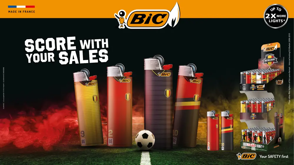 BIC naar aanleiding van het WK voetbal