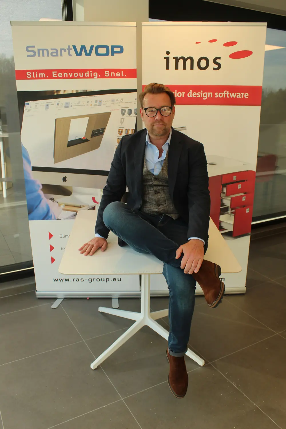 ‘Nico Van Colen, bedrijfsleider van RAS