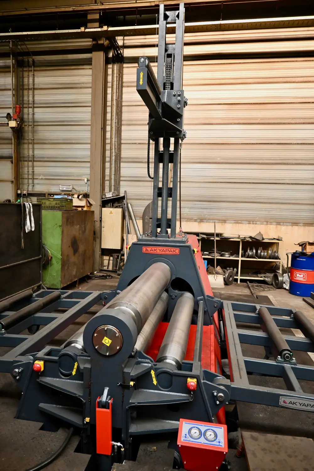 Vierrollenwals Akyapak De Tollenaere Beerse Metaalwerken