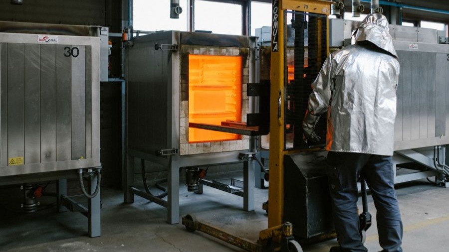 Hardchromeren speciale oven