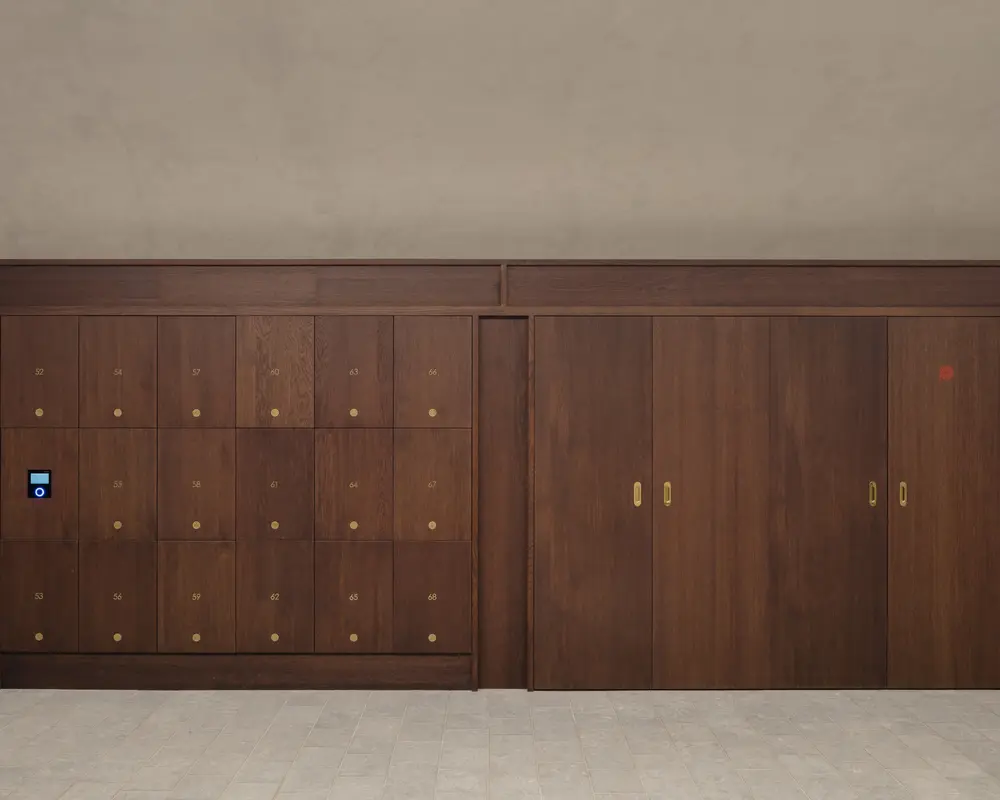 Lockers stadhuis Antwerpen Potteau