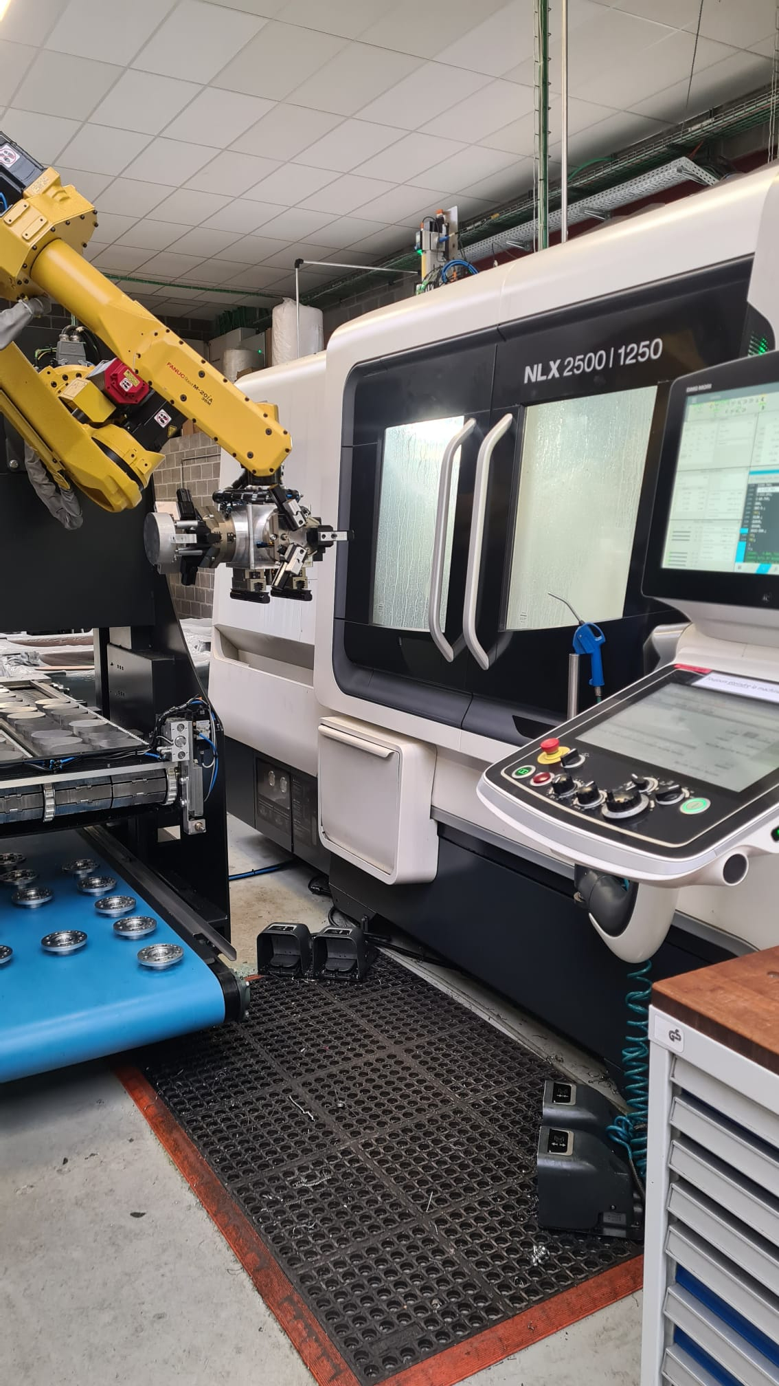 NLX 2500/1250 DMG Mori met robot