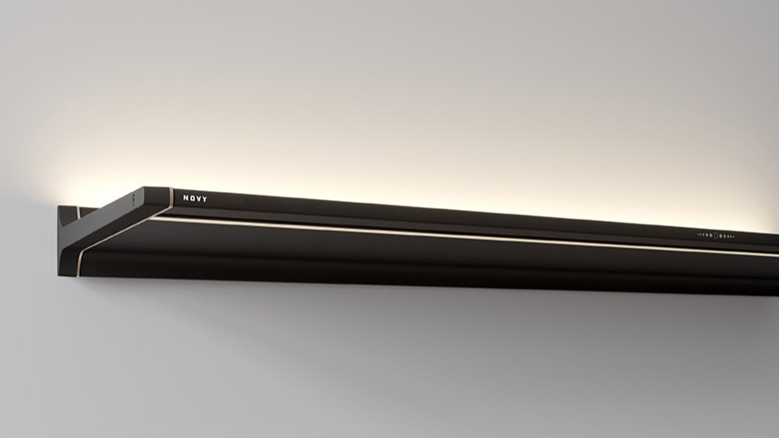 Novy Shelf avec éclairage