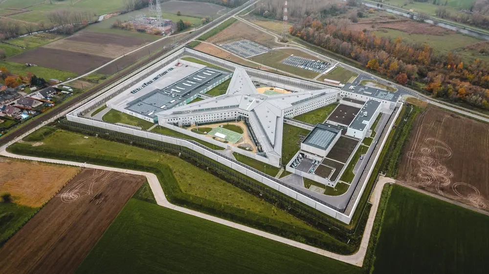 De nieuwe gevangenis van Dendermonde